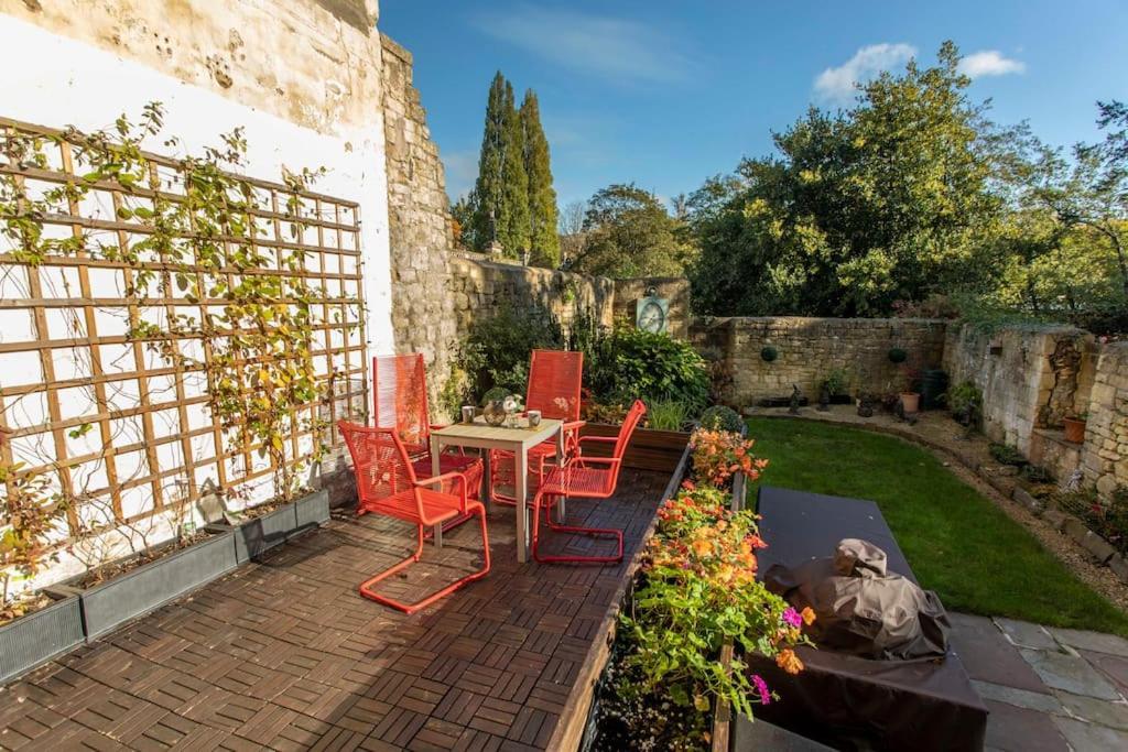 Georgian House Garden Apartment Bath Dış mekan fotoğraf